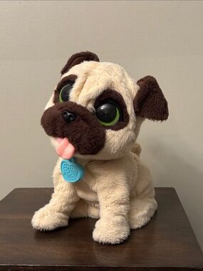 FurReal Friends JJ My Jumpin' Pug Pet Animated Interactive Dog Tested/Working!